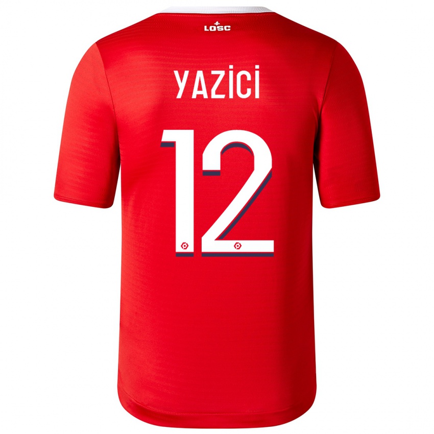 Enfant Maillot Yusuf Yazici #12 Rouge Tenues Domicile 2023/24 T-Shirt Suisse