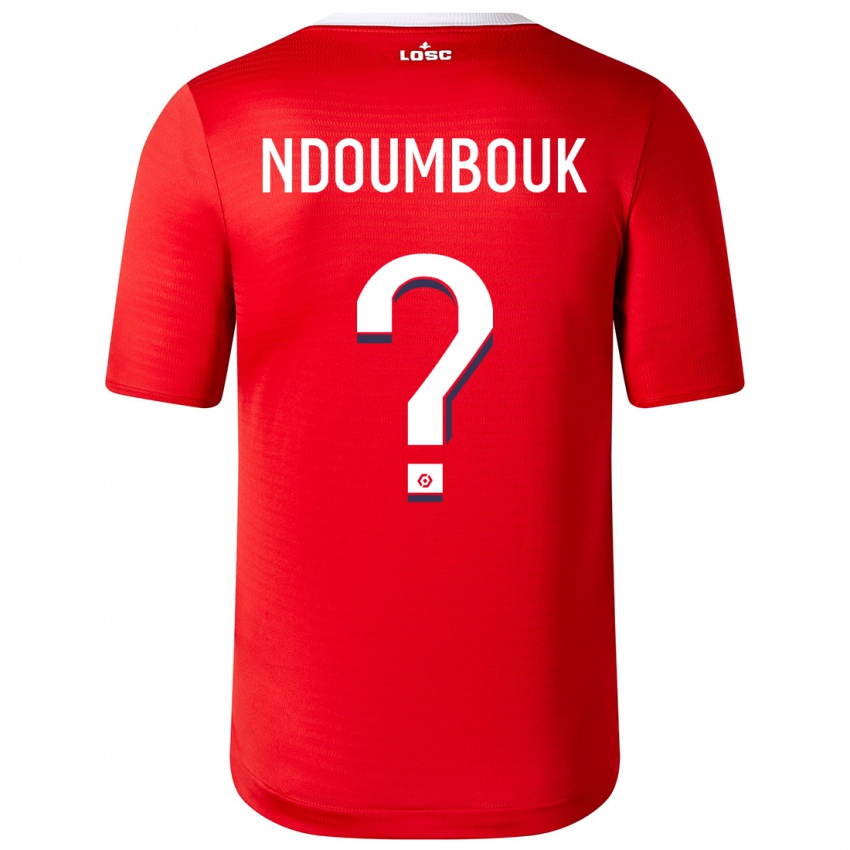 Enfant Maillot Marlyse Ngo Ndoumbouk #0 Rouge Tenues Domicile 2023/24 T-Shirt Suisse