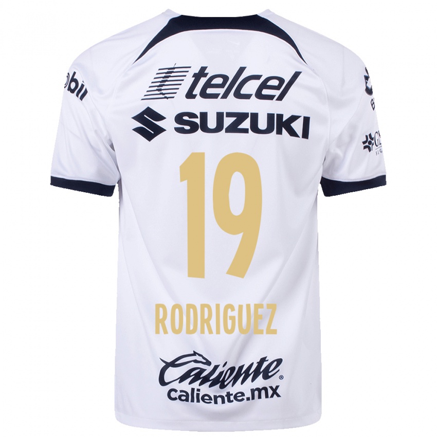 Enfant Maillot Yaneisy Rodriguez #19 Blanc Tenues Domicile 2023/24 T-Shirt Suisse