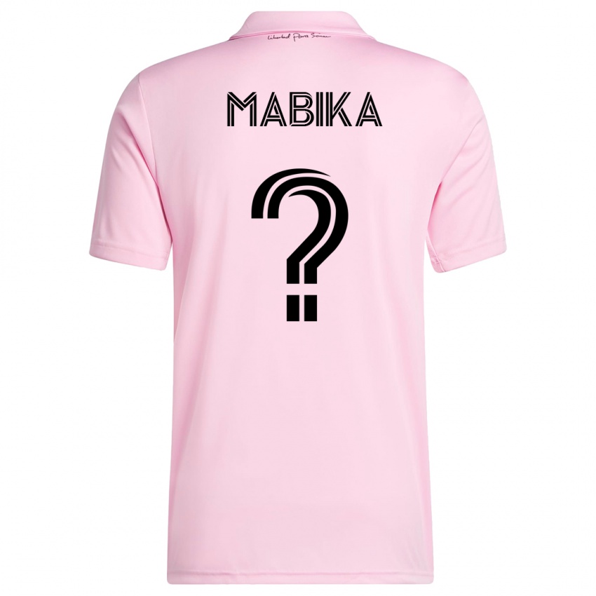 Kinder Aimé Mabika #0 Rosa Heimtrikot Trikot 2023/24 T-Shirt Schweiz
