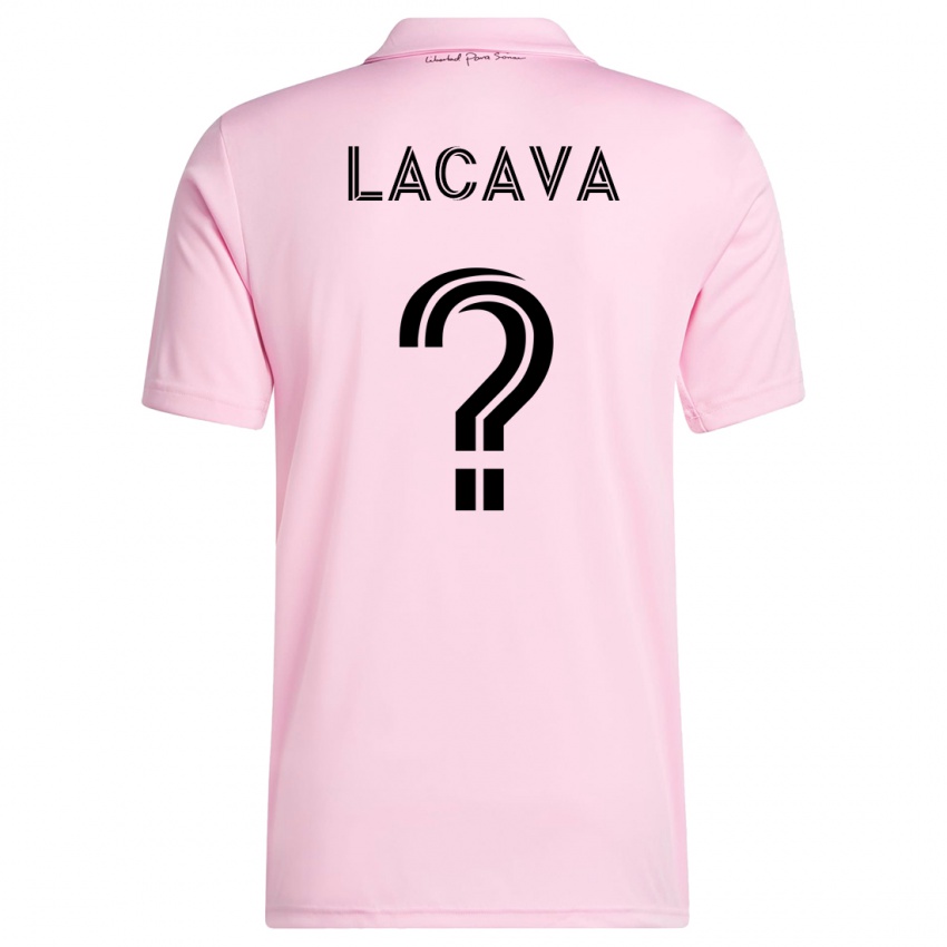 Enfant Maillot Jake Lacava #0 Rose Tenues Domicile 2023/24 T-Shirt Suisse