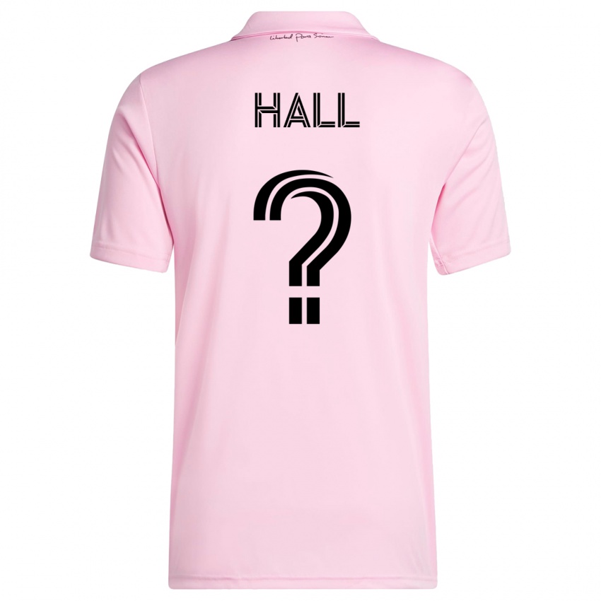 Kinder Tyler Hall #0 Rosa Heimtrikot Trikot 2023/24 T-Shirt Schweiz