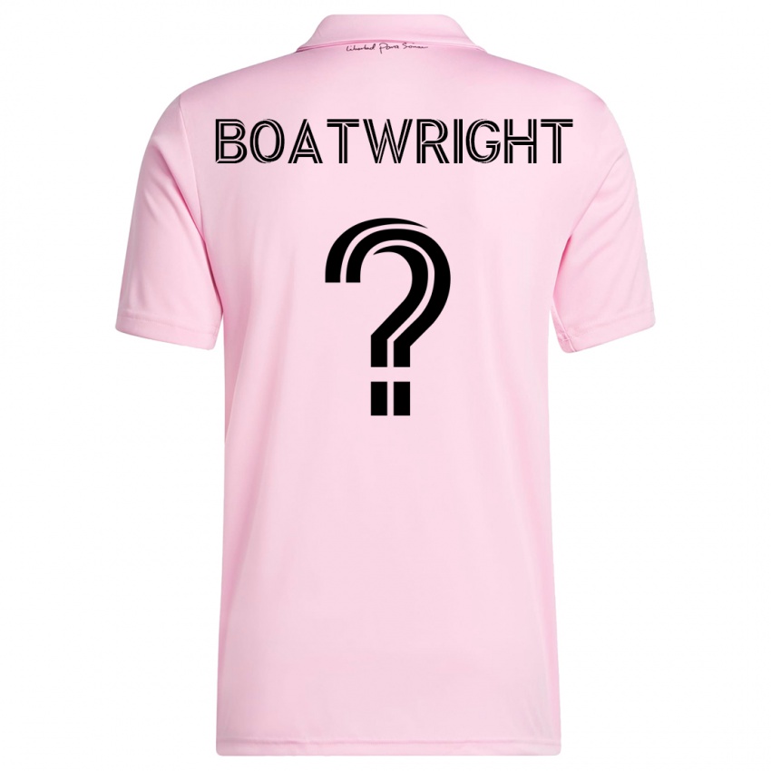 Enfant Maillot Israel Boatwright #0 Rose Tenues Domicile 2023/24 T-Shirt Suisse