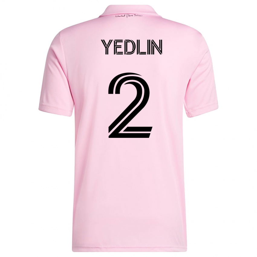 Kinder Deandre Yedlin #2 Rosa Heimtrikot Trikot 2023/24 T-Shirt Schweiz