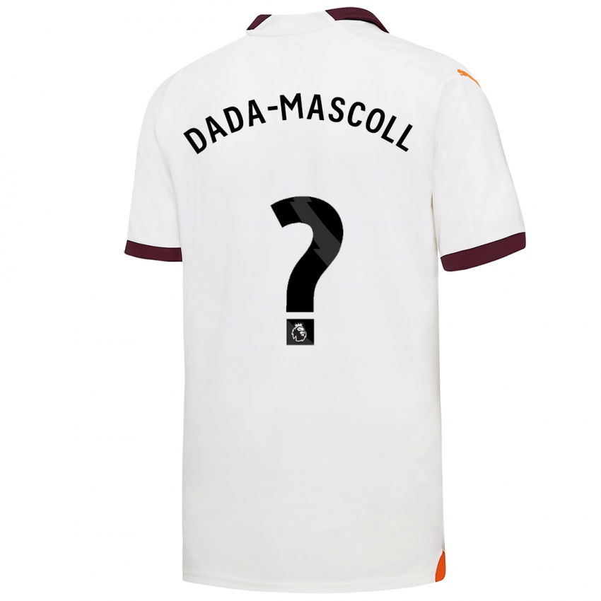Kinder Isaiah Dada-Mascoll #0 Weiß Auswärtstrikot Trikot 2023/24 T-Shirt Schweiz
