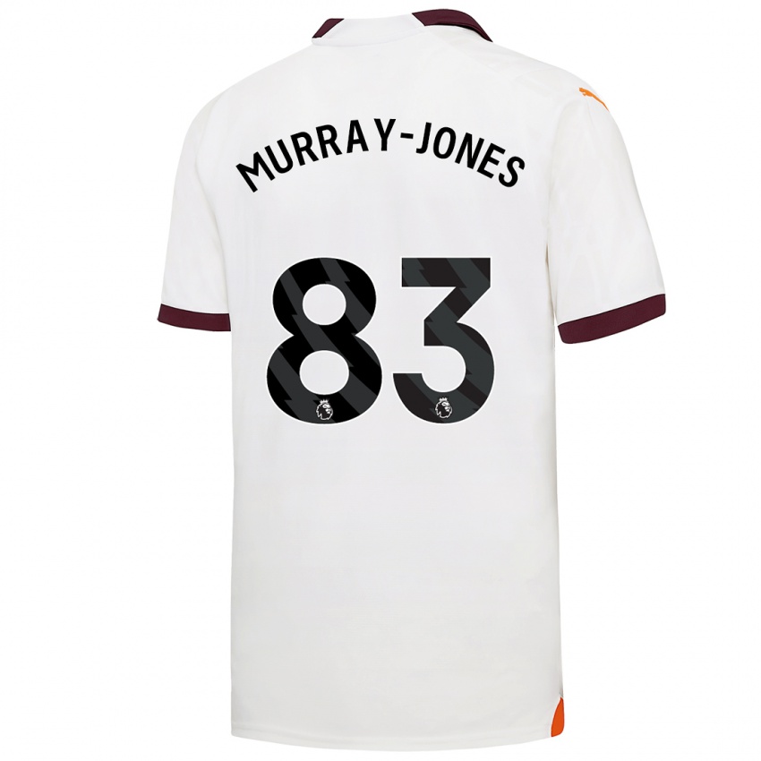 Enfant Maillot George Murray-Jones #83 Blanc Tenues Extérieur 2023/24 T-Shirt Suisse