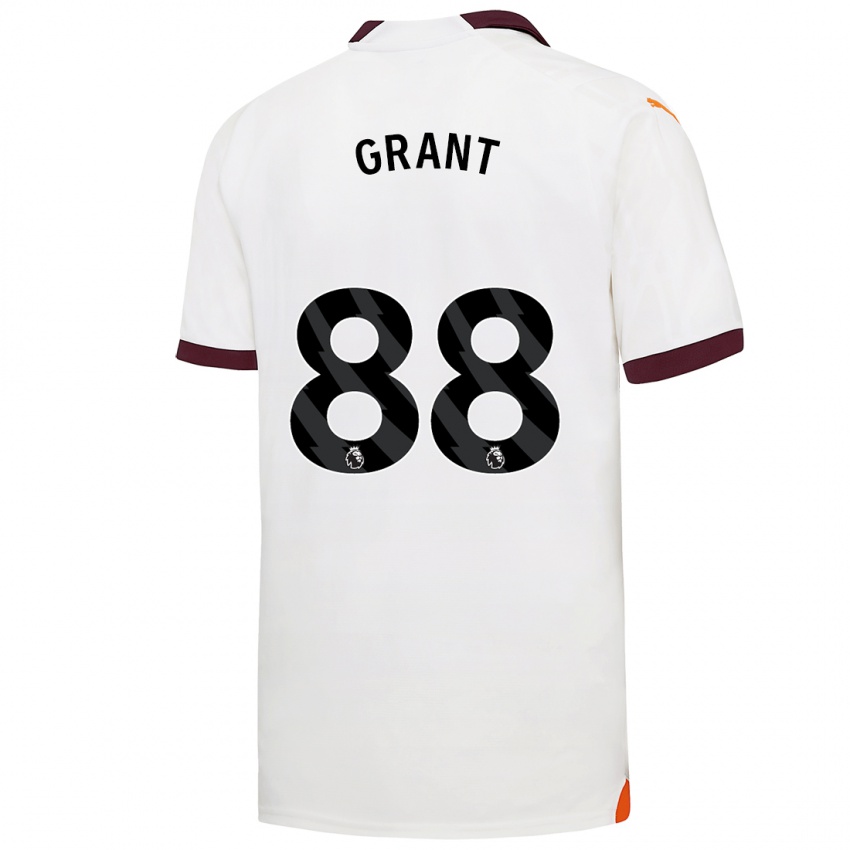Enfant Maillot True Grant #88 Blanc Tenues Extérieur 2023/24 T-Shirt Suisse