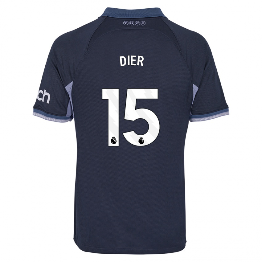 Enfant Maillot Eric Dier #15 Bleu Foncé Tenues Extérieur 2023/24 T-Shirt Suisse
