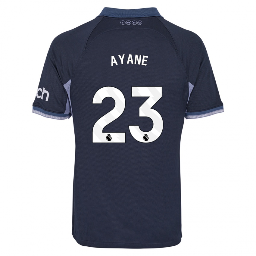 Enfant Maillot Rosella Ayane #23 Bleu Foncé Tenues Extérieur 2023/24 T-Shirt Suisse