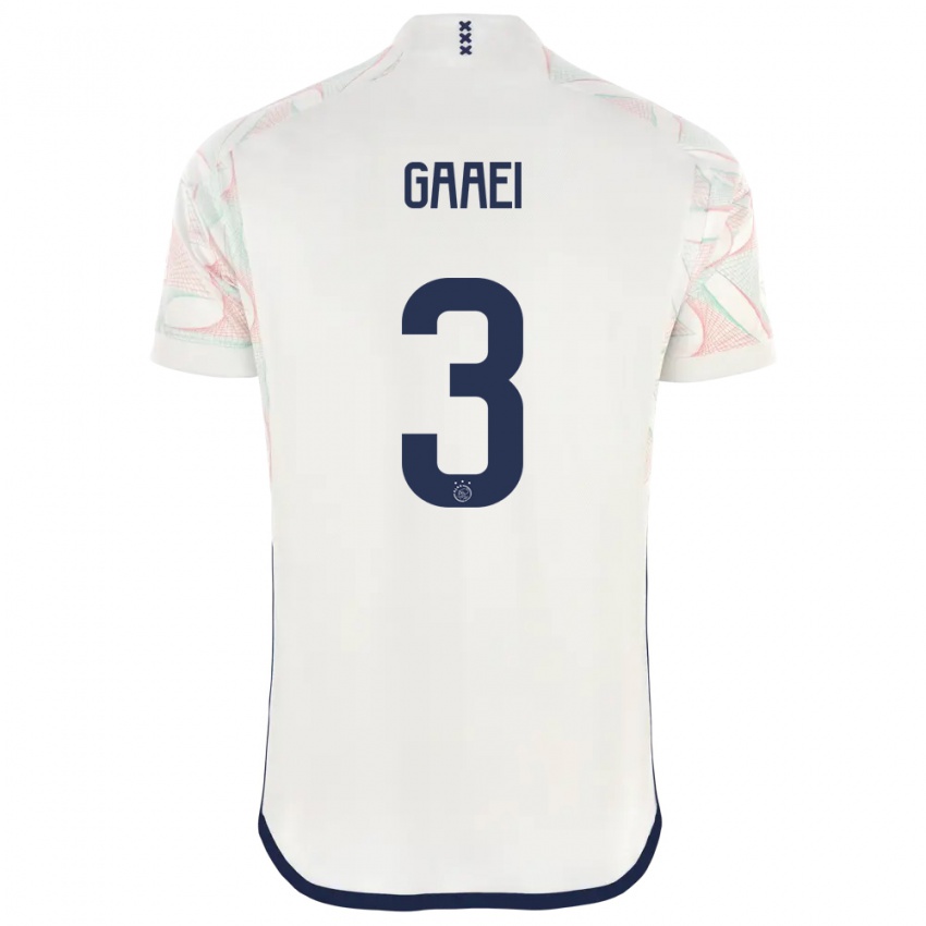 Enfant Maillot Anton Gaaei #3 Blanc Tenues Extérieur 2023/24 T-Shirt Suisse