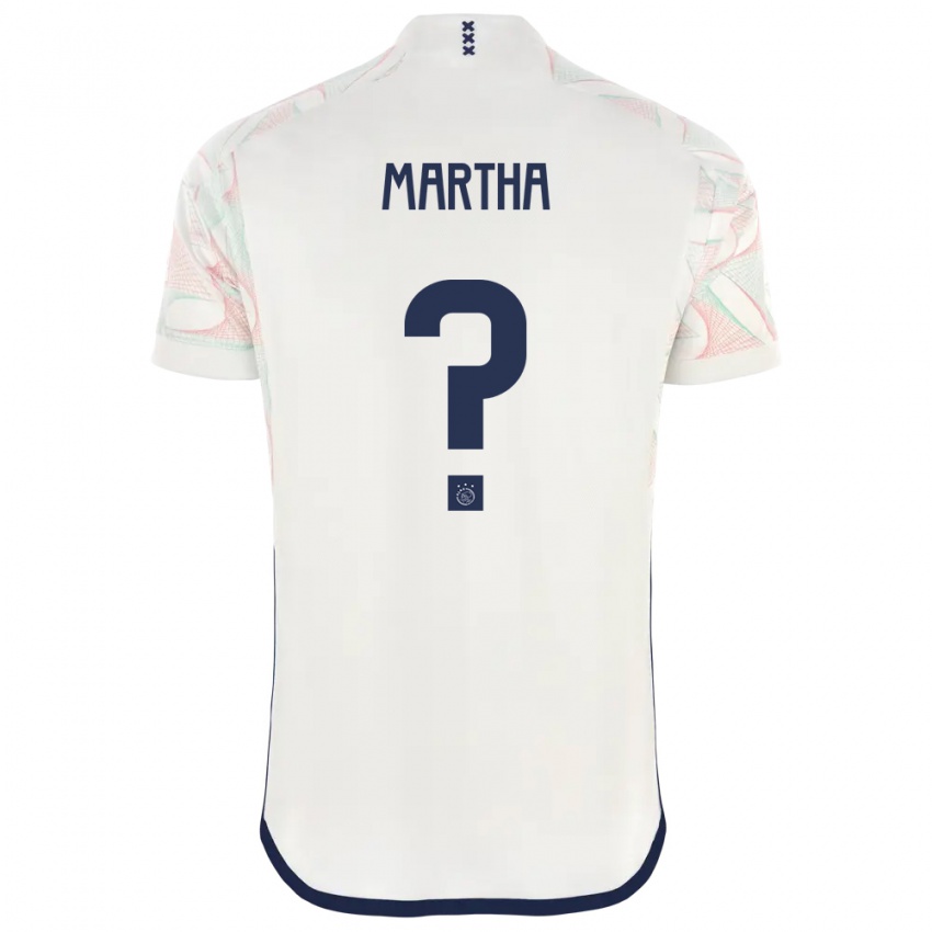 Kinder Ar'jany Martha #0 Weiß Auswärtstrikot Trikot 2023/24 T-Shirt Schweiz