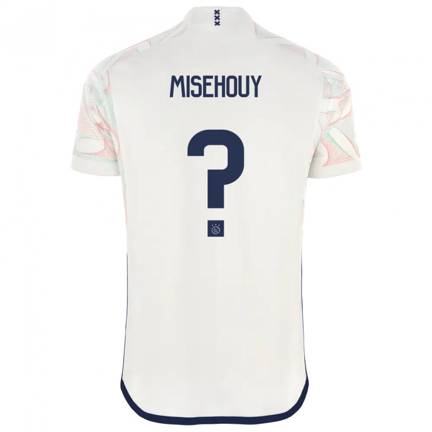 Enfant Maillot Gabriel Misehouy #0 Blanc Tenues Extérieur 2023/24 T-Shirt Suisse