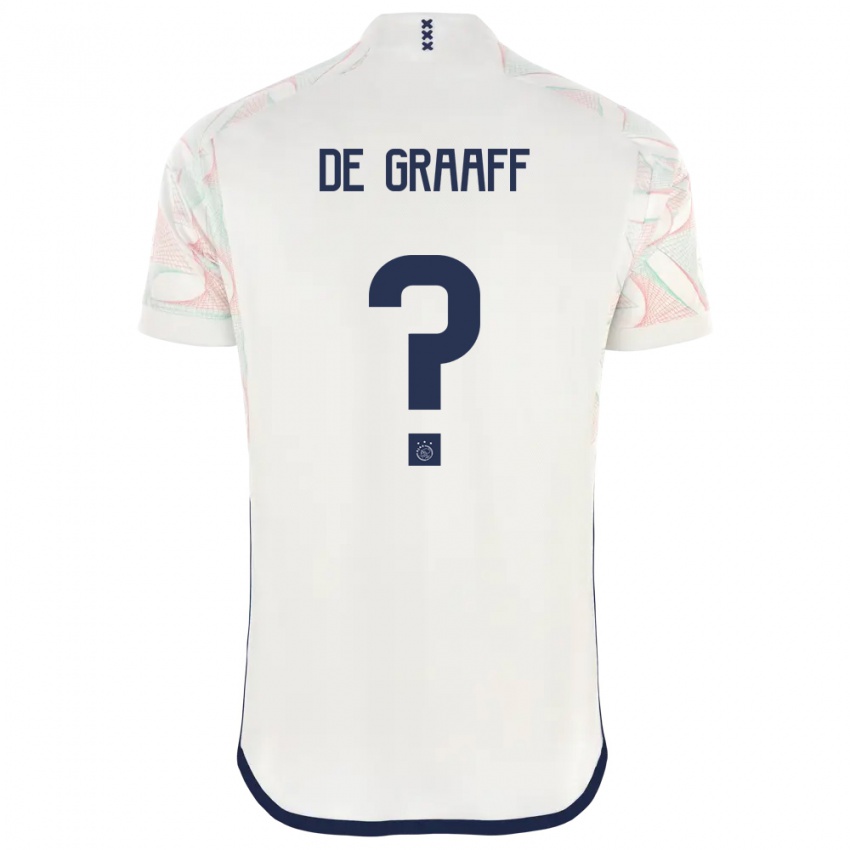 Enfant Maillot Tom De Graaff #0 Blanc Tenues Extérieur 2023/24 T-Shirt Suisse