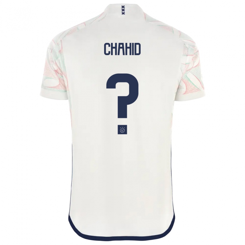 Enfant Maillot Rida Chahid #0 Blanc Tenues Extérieur 2023/24 T-Shirt Suisse