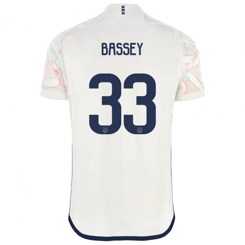 Enfant Maillot Calvin Bassey #33 Blanc Tenues Extérieur 2023/24 T-Shirt Suisse