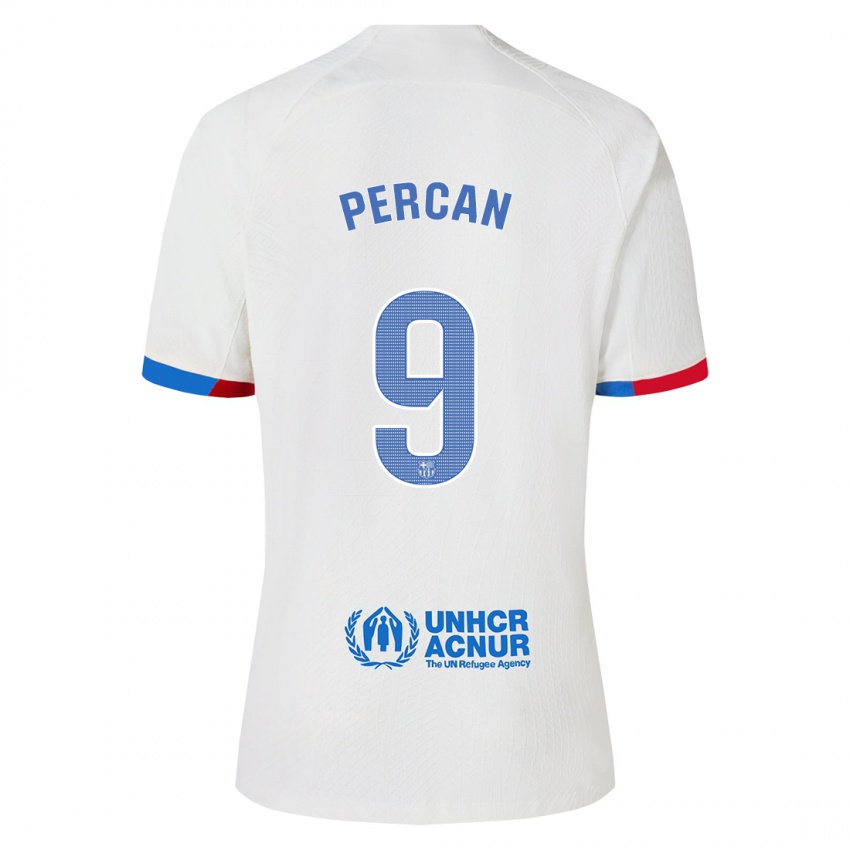 Kinder Diego Percan #9 Weiß Auswärtstrikot Trikot 2023/24 T-Shirt Schweiz