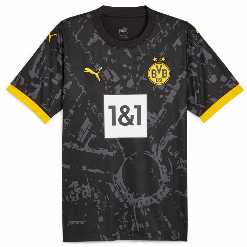 Enfant Maillot Thorgan Hazard #10 Noir Tenues Extérieur 2023/24 T-Shirt Suisse