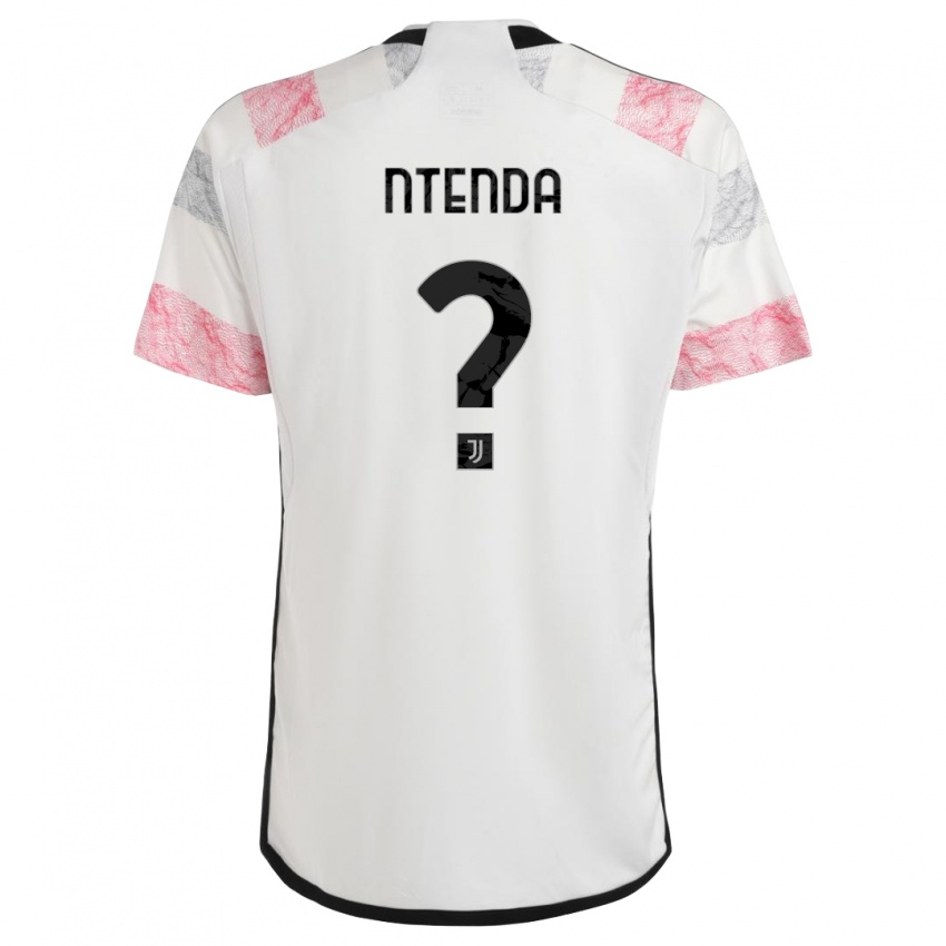 Kinder Jean-Claude Ntenda #0 Weiß Rosa Auswärtstrikot Trikot 2023/24 T-Shirt Schweiz