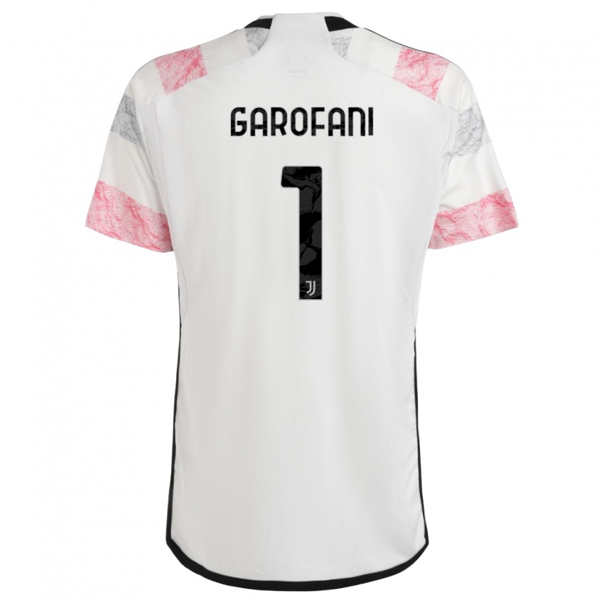 Enfant Maillot Giovanni Garofani #1 Blanc Rose Tenues Extérieur 2023/24 T-Shirt Suisse