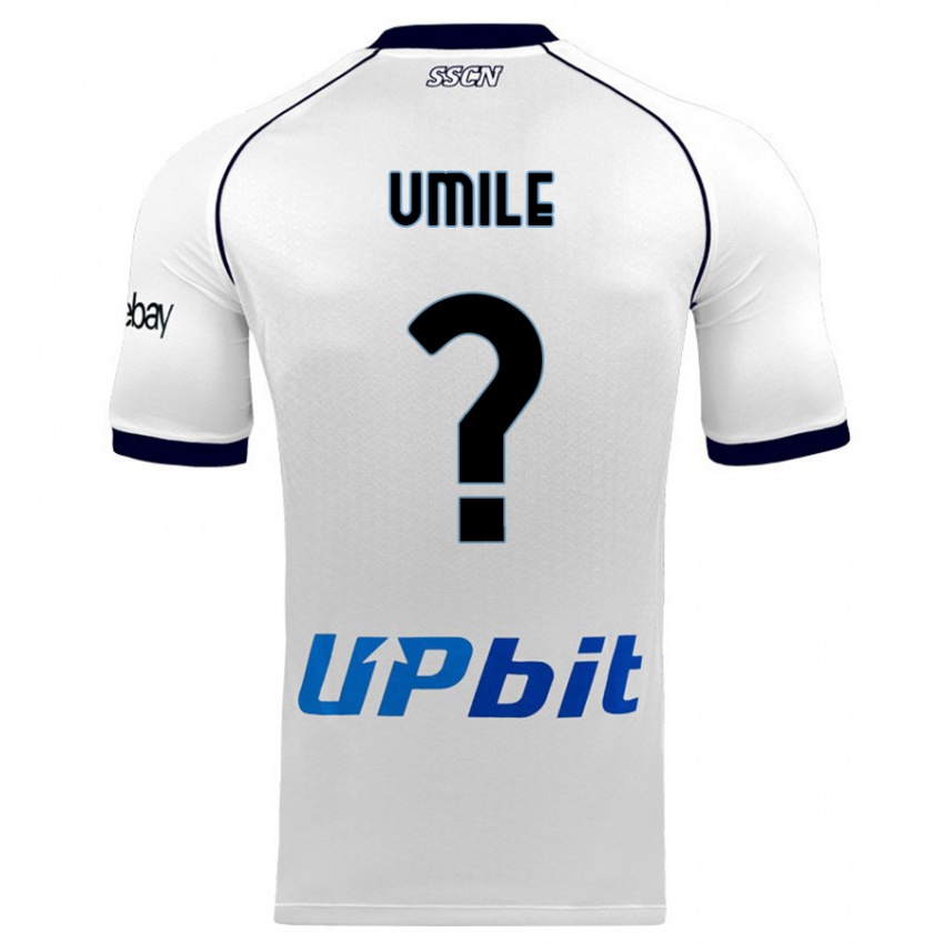 Kinder Bruno Umile #0 Weiß Auswärtstrikot Trikot 2023/24 T-Shirt Schweiz