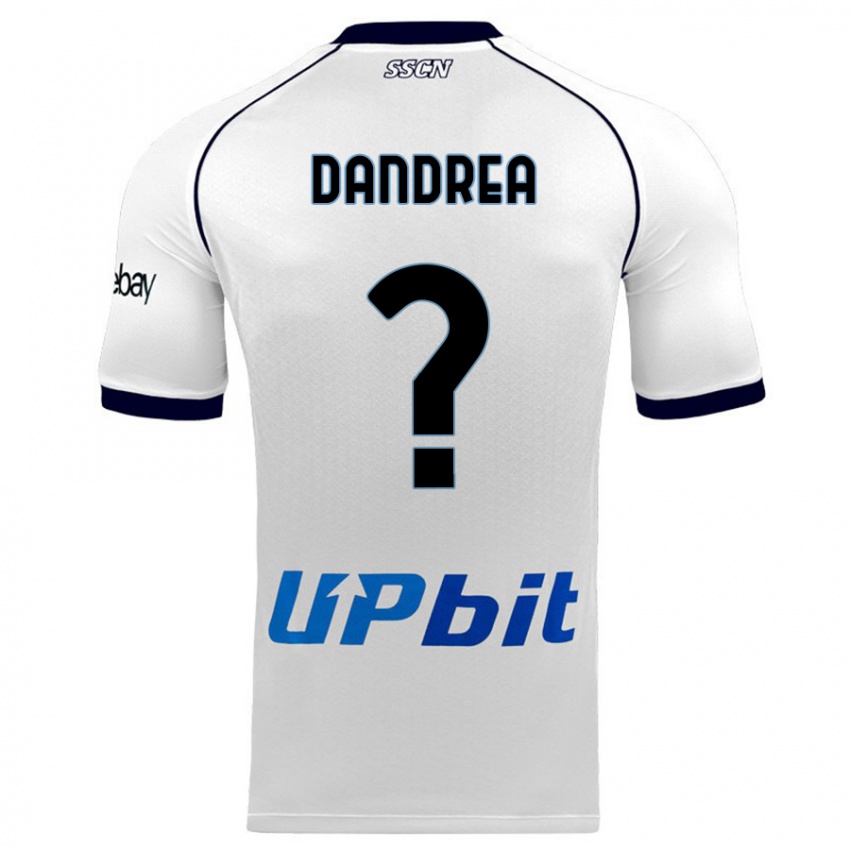 Kinder Alessandro Dandrea #0 Weiß Auswärtstrikot Trikot 2023/24 T-Shirt Schweiz
