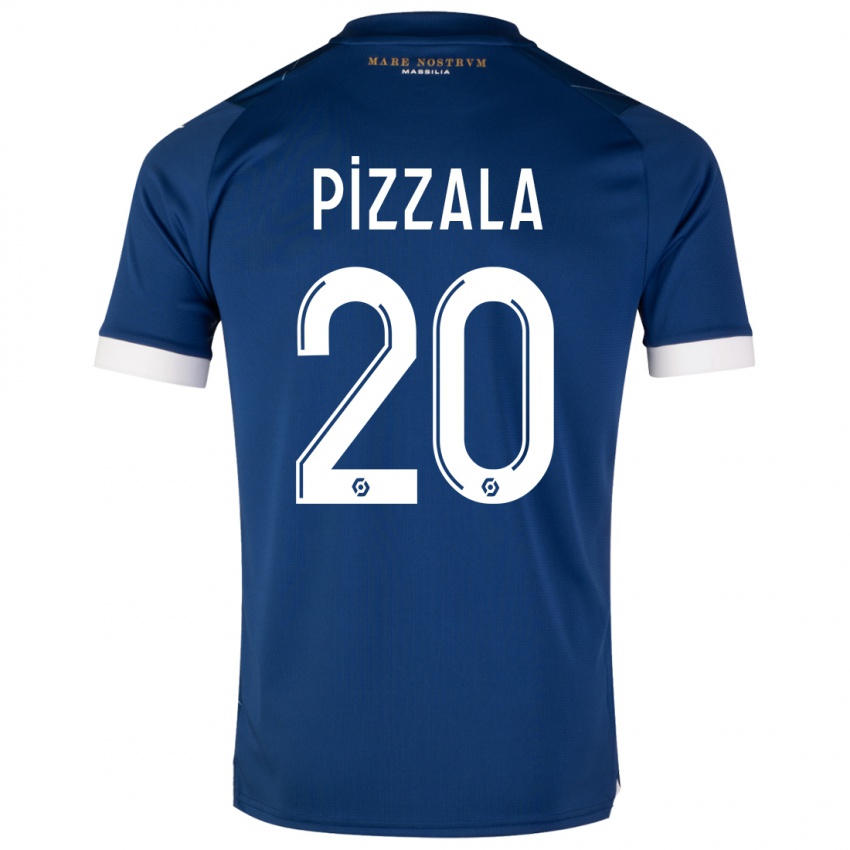 Kinder Caroline Pizzala #20 Dunkelblau Auswärtstrikot Trikot 2023/24 T-Shirt Schweiz