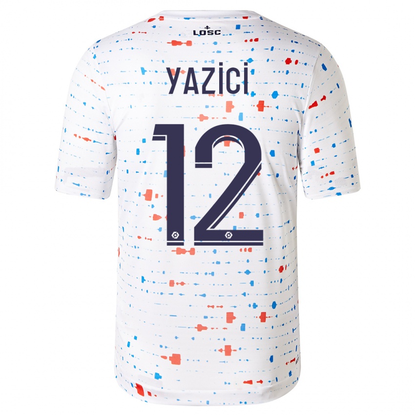Kinder Yusuf Yazici #12 Weiß Auswärtstrikot Trikot 2023/24 T-Shirt Schweiz