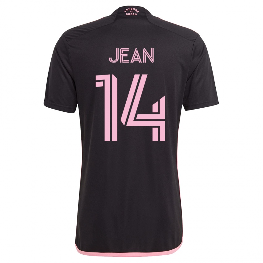 Enfant Maillot Corentin Jean #14 Noir Tenues Extérieur 2023/24 T-Shirt Suisse