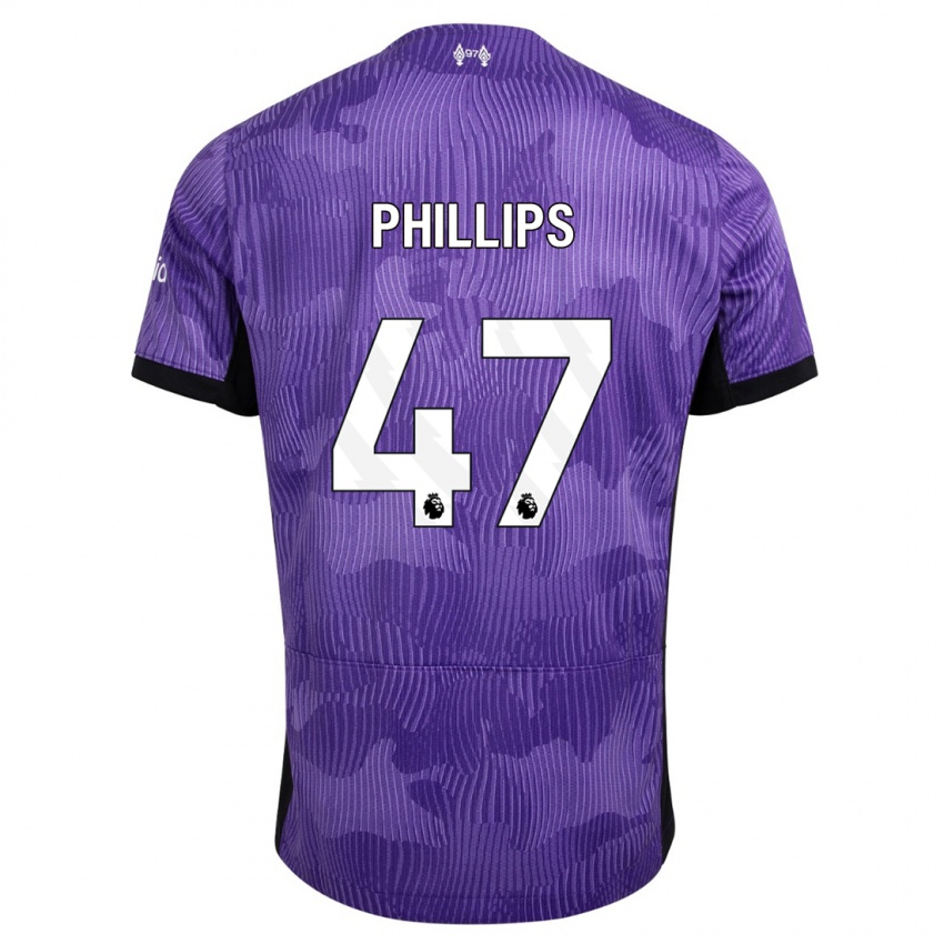 Kinder Nathaniel Phillips #47 Lila Ausweichtrikot Trikot 2023/24 T-Shirt Schweiz