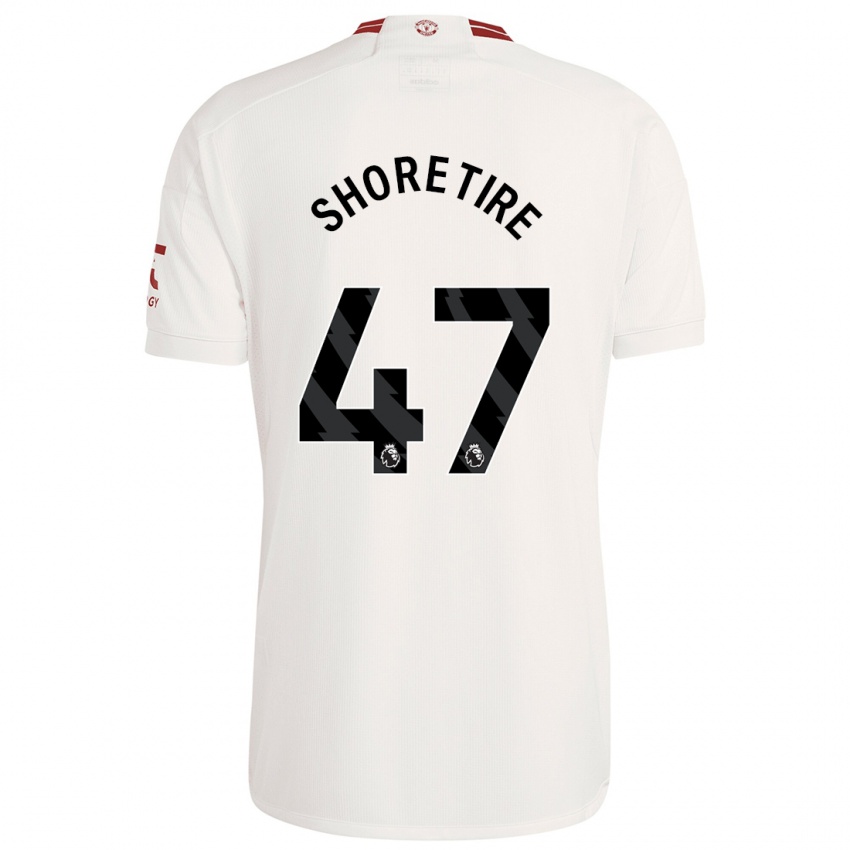 Kinder Shola Shoretire #47 Weiß Ausweichtrikot Trikot 2023/24 T-Shirt Schweiz
