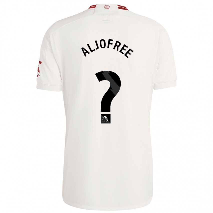 Enfant Maillot Sonny Aljofree #0 Blanc Troisieme 2023/24 T-Shirt Suisse