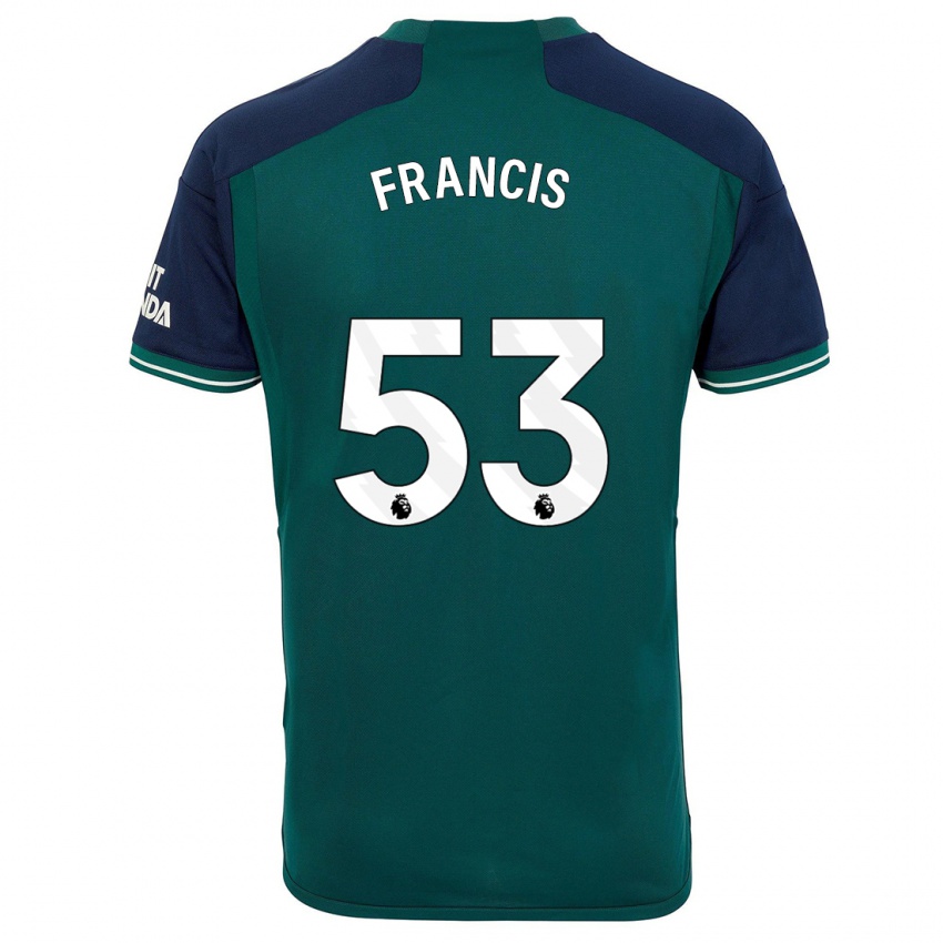 Kinder Jack Henry Francis #53 Grün Ausweichtrikot Trikot 2023/24 T-Shirt Schweiz
