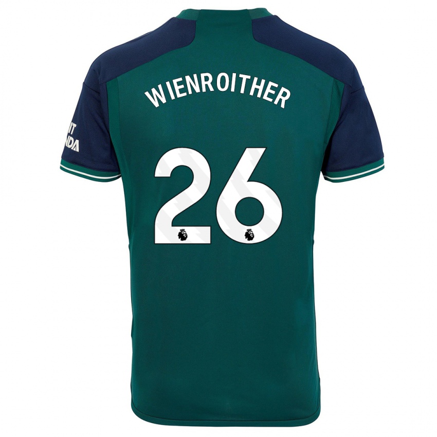 Kinder Laura Wienroither #26 Grün Ausweichtrikot Trikot 2023/24 T-Shirt Schweiz