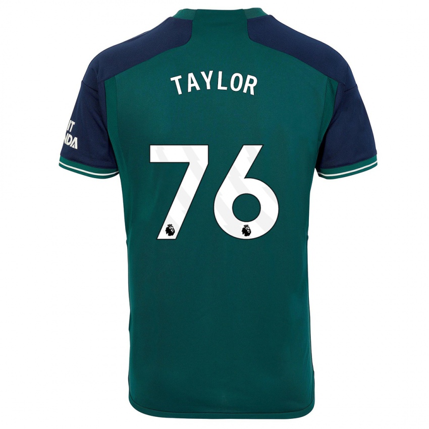 Kinder Kido Taylor Hart #76 Grün Ausweichtrikot Trikot 2023/24 T-Shirt Schweiz