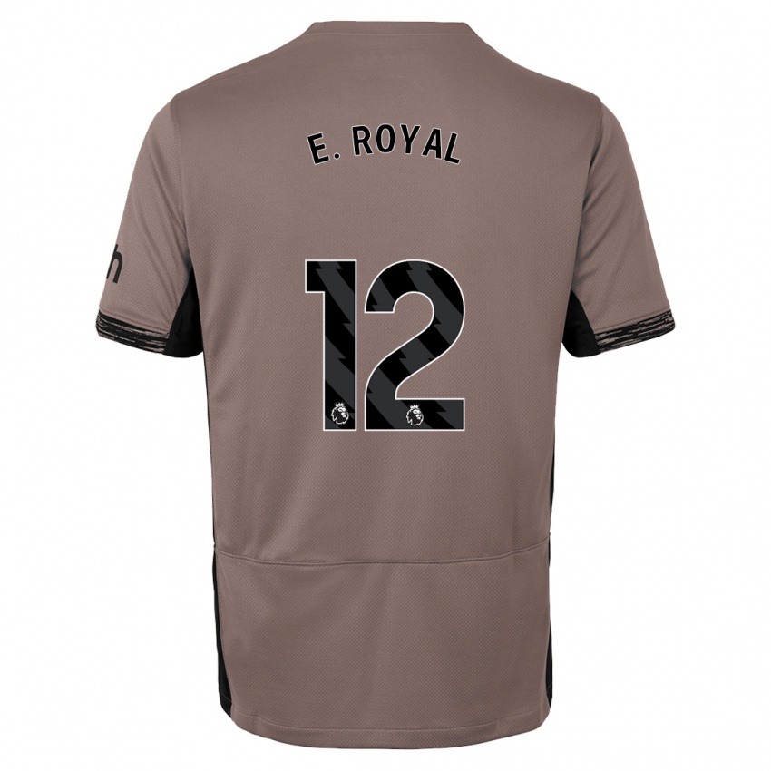 Kinder Emerson Royal #12 Dunkelbeige Ausweichtrikot Trikot 2023/24 T-Shirt Schweiz