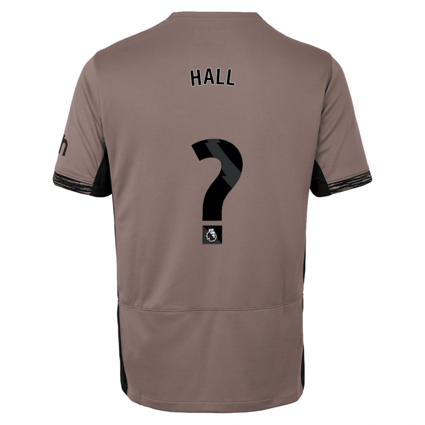 Enfant Maillot Tyrese Hall #0 Beige Foncé Troisieme 2023/24 T-Shirt Suisse