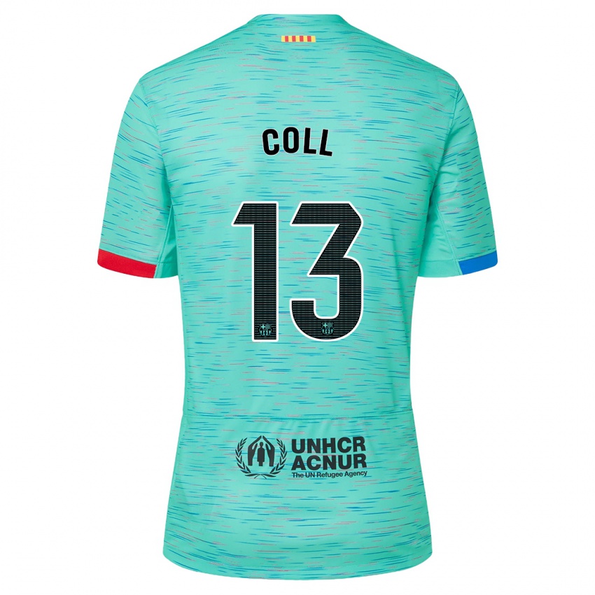 Enfant Maillot Cata Coll #13 Aqua Clair Troisieme 2023/24 T-Shirt Suisse