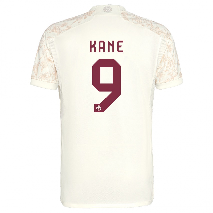 Kinder Harry Kane #9 Cremefarben Ausweichtrikot Trikot 2023/24 T-Shirt Schweiz