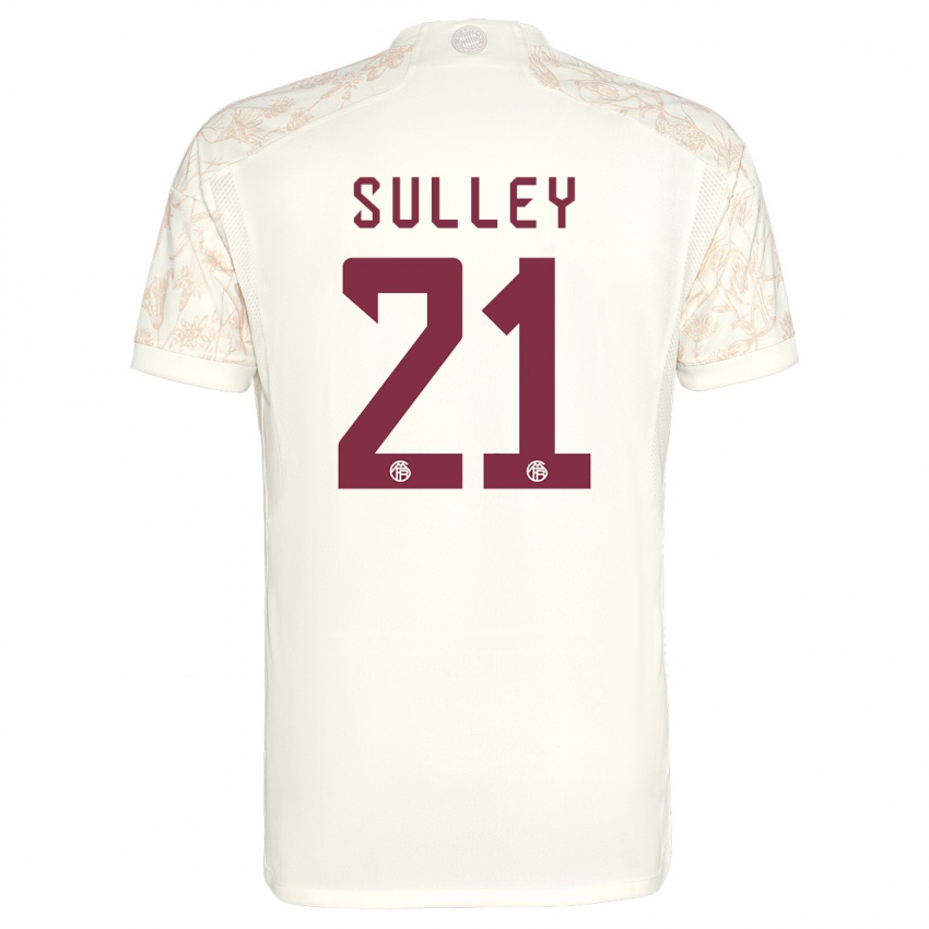 Enfant Maillot Williams Baffour Sulley #21 Blanc Cassé Troisieme 2023/24 T-Shirt Suisse