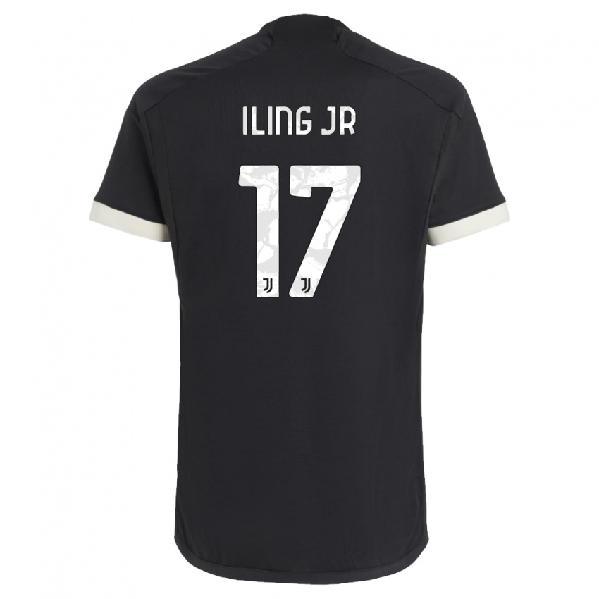 Enfant Maillot Samuel Iling-Junior #17 Noir Troisieme 2023/24 T-Shirt Suisse