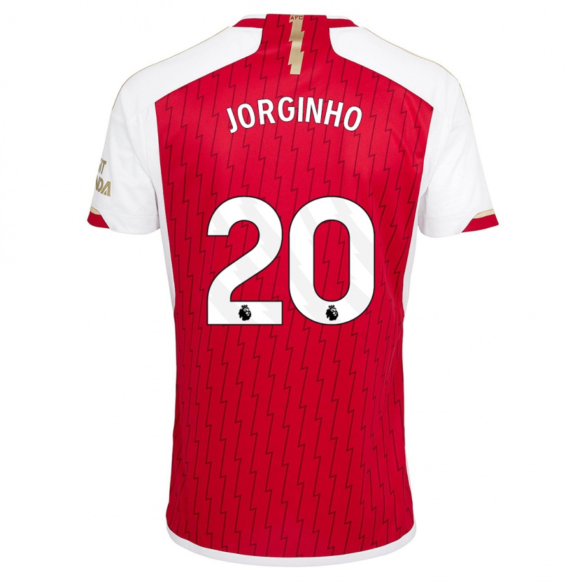 Homme Maillot Jorginho #20 Rouge Tenues Domicile 2023/24 T-Shirt Suisse