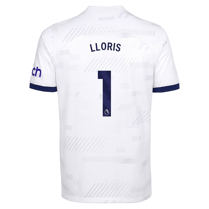Herren Hugo Lloris #1 Weiß Heimtrikot Trikot 2023/24 T-Shirt Schweiz