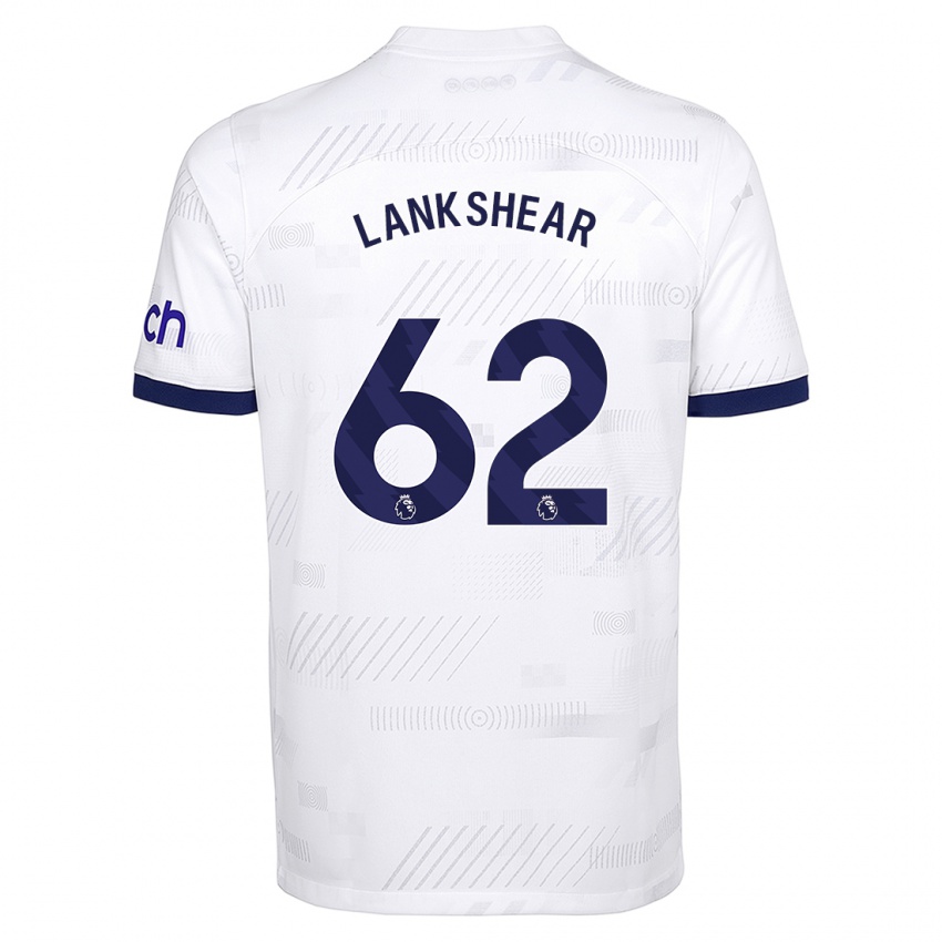 Homme Maillot Will Lankshear #62 Blanc Tenues Domicile 2023/24 T-Shirt Suisse
