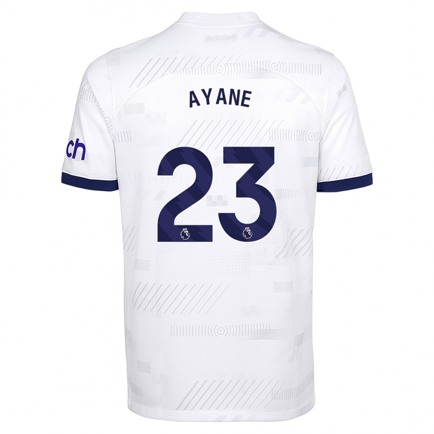 Homme Maillot Rosella Ayane #23 Blanc Tenues Domicile 2023/24 T-Shirt Suisse