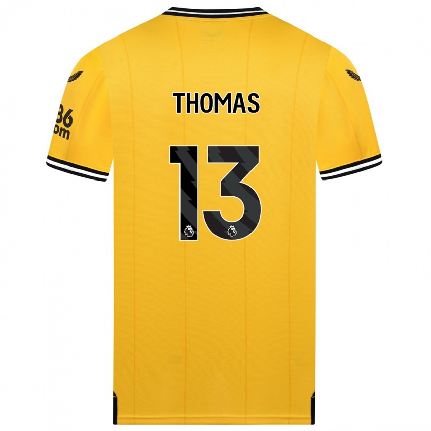 Homme Maillot Bec Thomas #13 Jaune Tenues Domicile 2023/24 T-Shirt Suisse