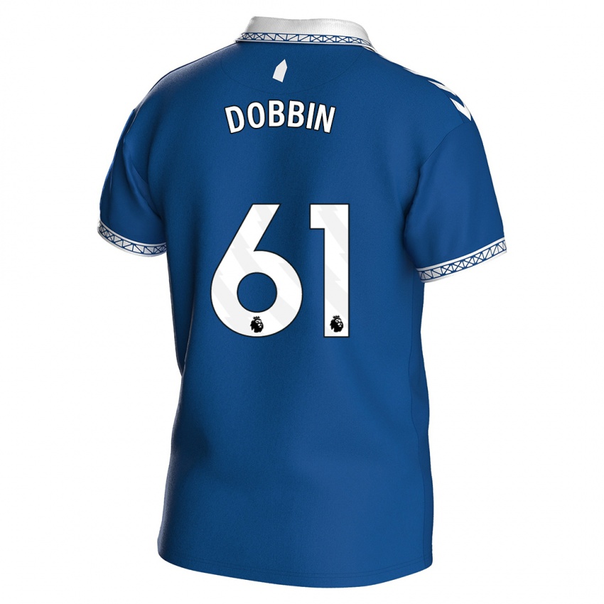 Herren Lewis Dobbin #61 Königsblau Heimtrikot Trikot 2023/24 T-Shirt Schweiz