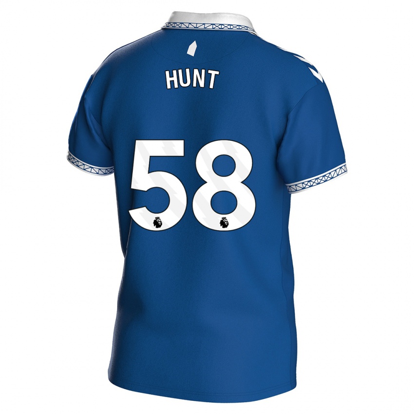 Herren Mackenzie Hunt #58 Königsblau Heimtrikot Trikot 2023/24 T-Shirt Schweiz