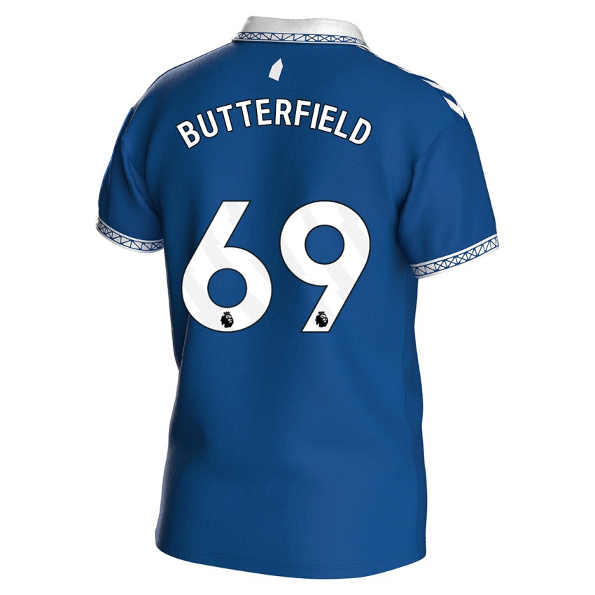 Herren Luke Butterfield #69 Königsblau Heimtrikot Trikot 2023/24 T-Shirt Schweiz