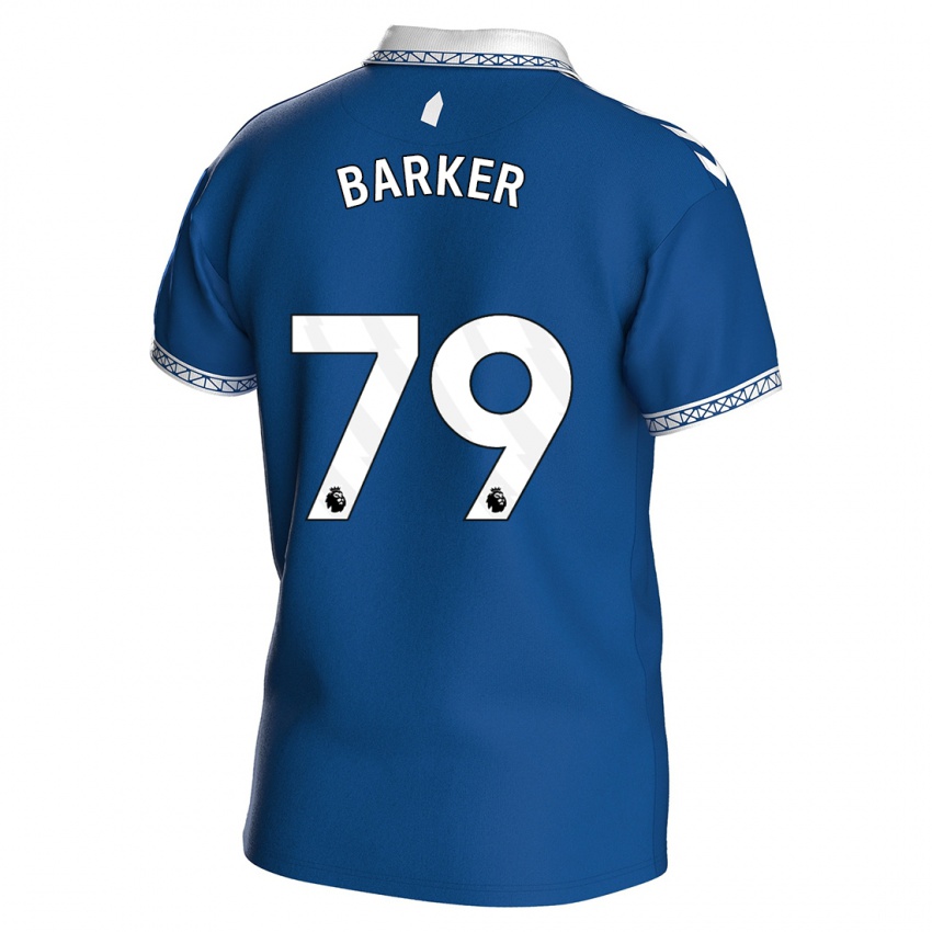 Herren Owen Barker #79 Königsblau Heimtrikot Trikot 2023/24 T-Shirt Schweiz