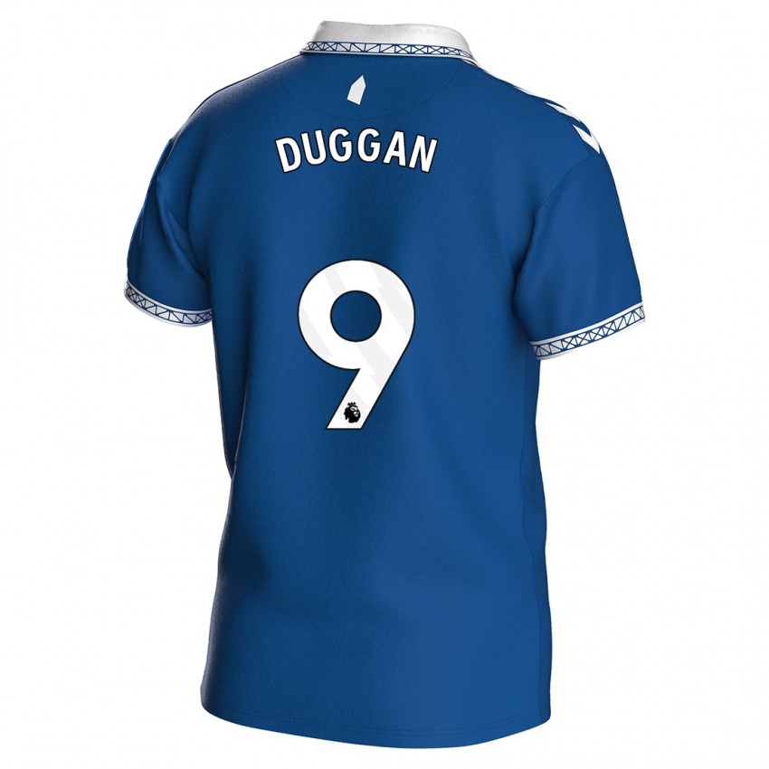 Herren Toni Duggan #9 Königsblau Heimtrikot Trikot 2023/24 T-Shirt Schweiz